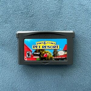 Paws & Claws Pet Resort Game Boy Advance SP Cartridge
